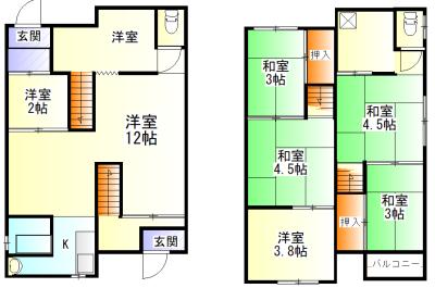  間取り図写真