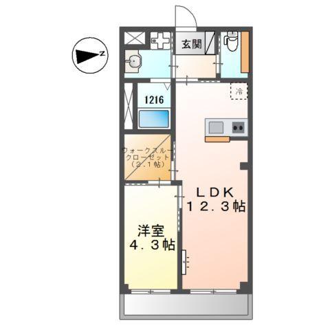 Ｅｔｏｉｌｅ　-エトワール- 間取り図画像
