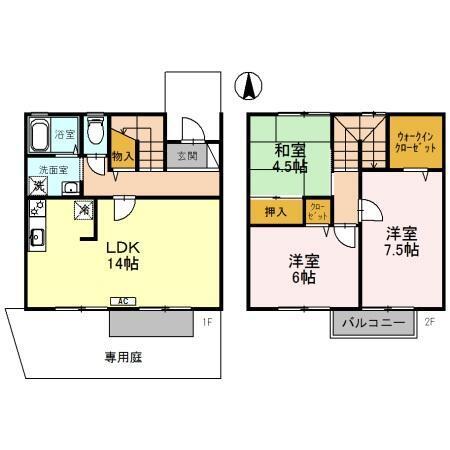  間取り図写真