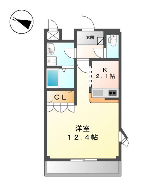 ウィンド ヒル 間取り図画像