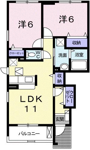 レジデンス五宮（101） 間取り図画像