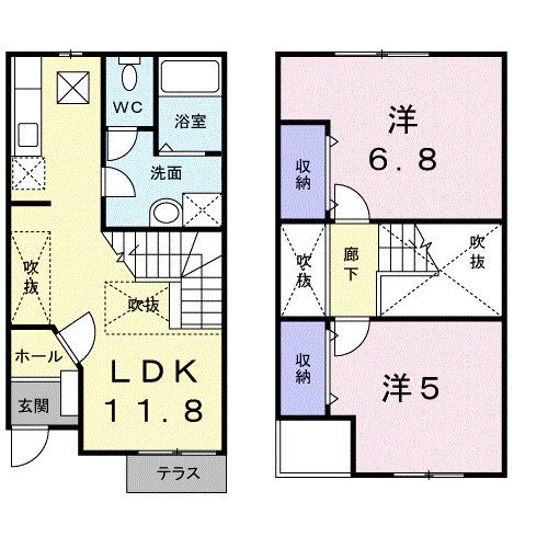  間取り図写真