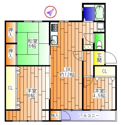  間取り図写真
