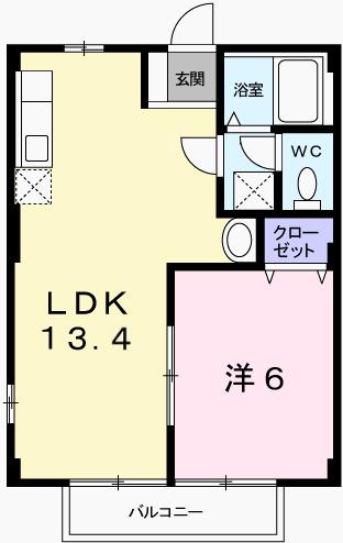 ファミィール町田（203） 間取り図画像