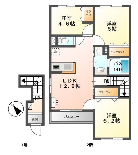  間取り図写真