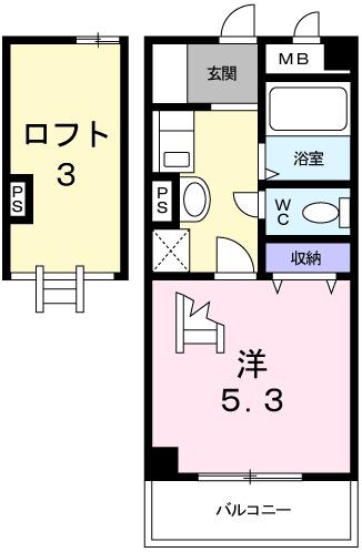 ル・ヴァン・アヴニール（107） 間取り図画像