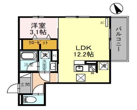 セルファ メゾン 三田（103） 間取り図画像