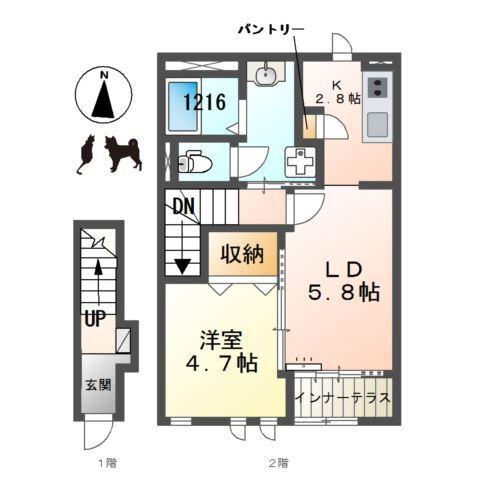  間取り図写真