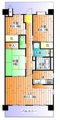  間取り図写真