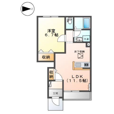 ハッピーヒル 間取り図画像