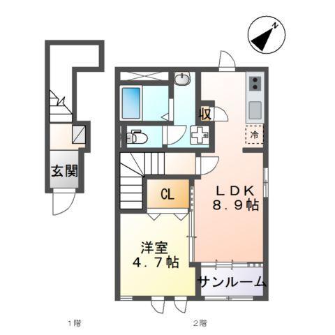  間取り図写真