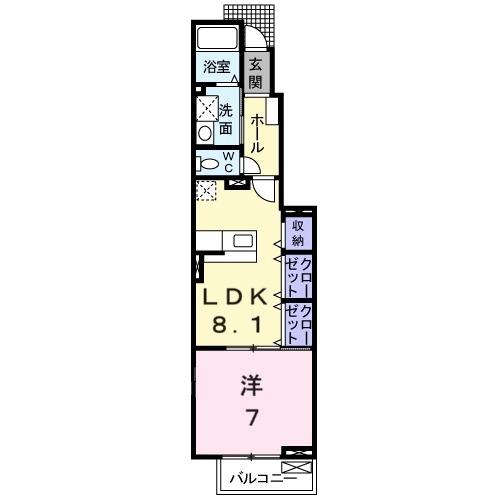 シエル・ケイエム（103） 間取り図画像