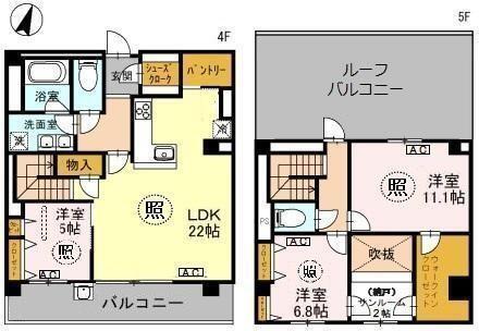 シー・クリサンス西岡本（407） 間取り図画像