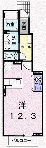 プリート（101） 間取り図画像