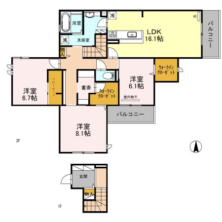  間取り図写真
