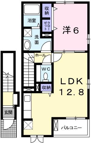 ラ・クレール・メゾン（205） 間取り図画像
