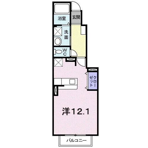 カリーノＲフィーネ（105） 間取り図画像