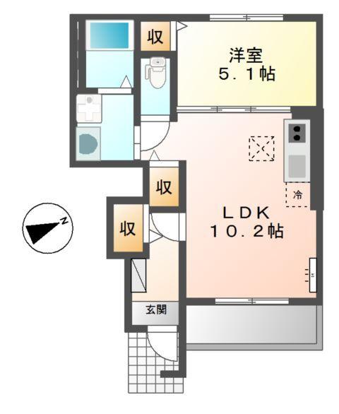 ハイランドヴィラ 間取り図画像