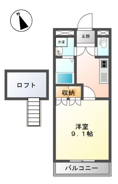 ミルフィオリⅠ 間取り図画像