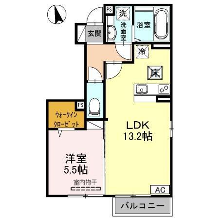 宮の前プラザ（101） 間取り図画像