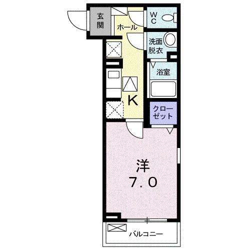 メゾン　Ｆ（101） 間取り図画像