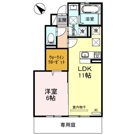 Bella Luce（101） 間取り図画像
