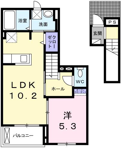 コスモビレッジ（203） 間取り図画像