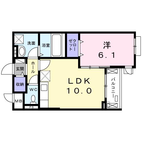 ＥＣＯ　ＧＬＡＮＺ（302） 間取り図画像