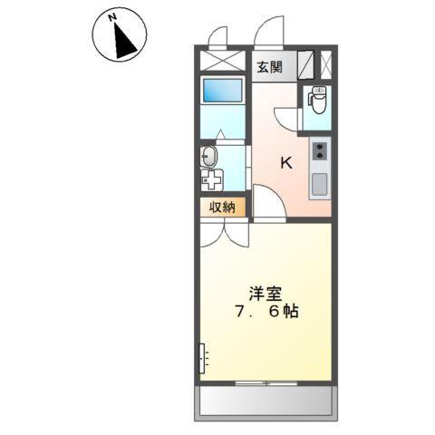 メゾンエルシオン 間取り図画像