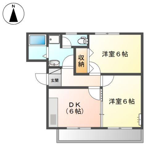 プチ・ボヌール 間取り図画像