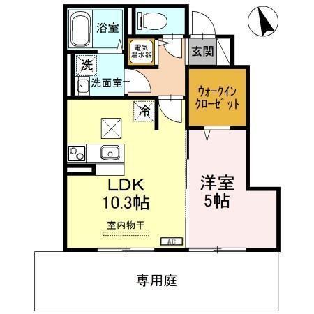 リナコート（102） 間取り図画像