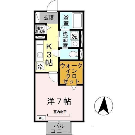 エミネンス豊岡（203） 間取り図画像