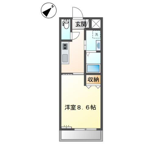 シャインキャッスル 間取り図画像