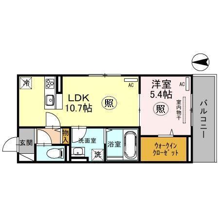 アトラエンテ御崎公園（301） 間取り図画像