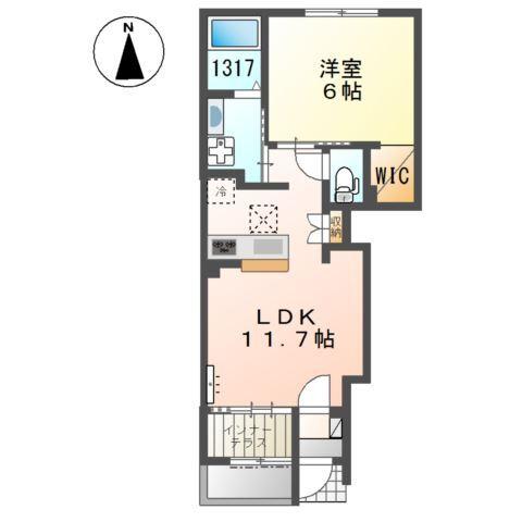 ハルカス　イースト 間取り図画像