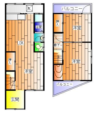  間取り図写真