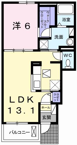 ジュネス　Ⅱ（102） 間取り図画像