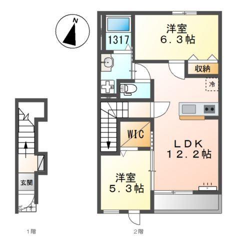 アクロポリスⅦ 間取り図画像