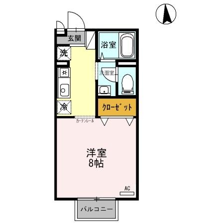 エイトピロティ（205） 間取り図画像