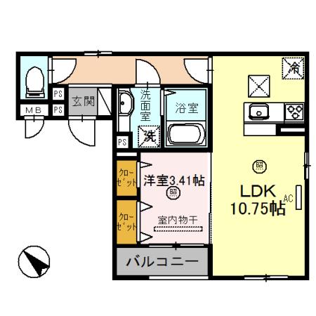  間取り図写真