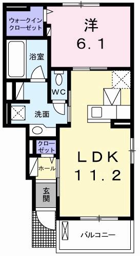 エレガンテ（102） 間取り図画像