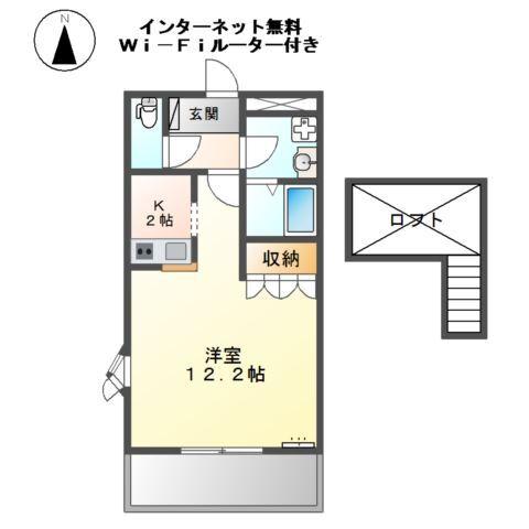 アシュランス 間取り図画像