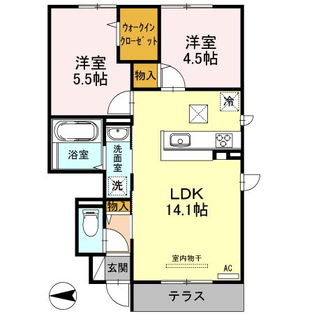  間取り図写真