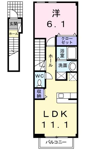 イマージュ（205） 間取り図画像