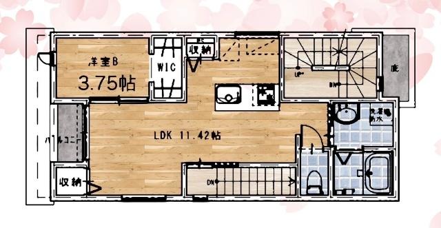  間取り図写真