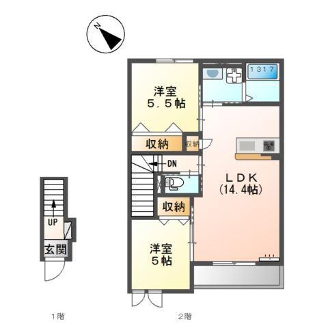  間取り図写真
