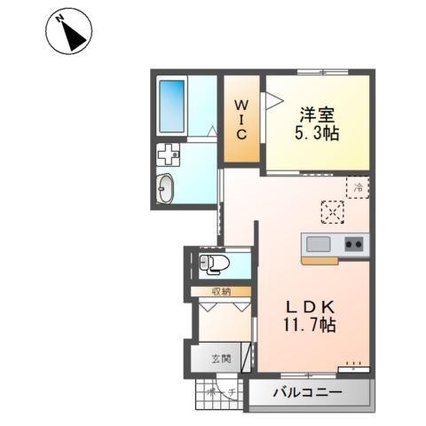 ブルーポム 間取り図画像