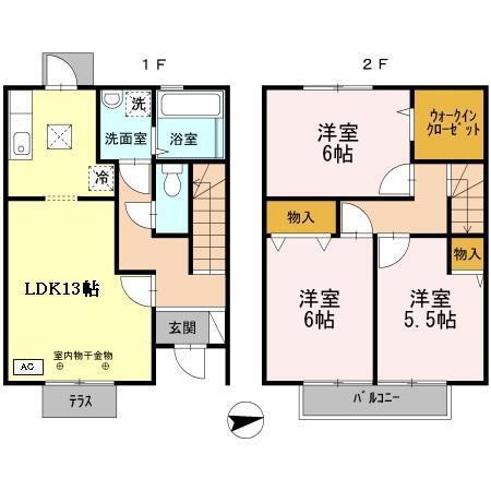  間取り図写真