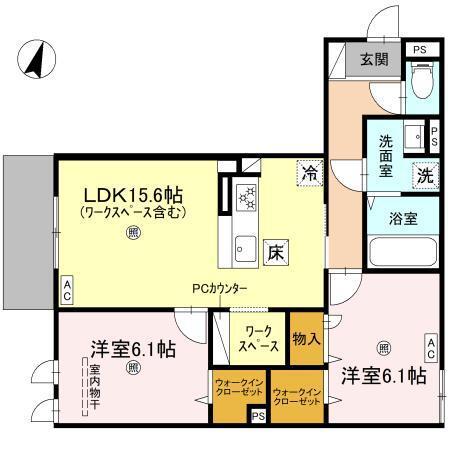 間取り図写真