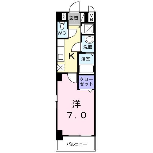 エッセンティア春日野（302） 間取り図画像